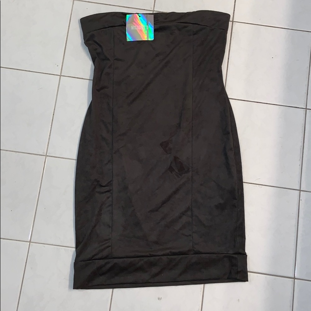 NEW Army green suede dress - Size 8